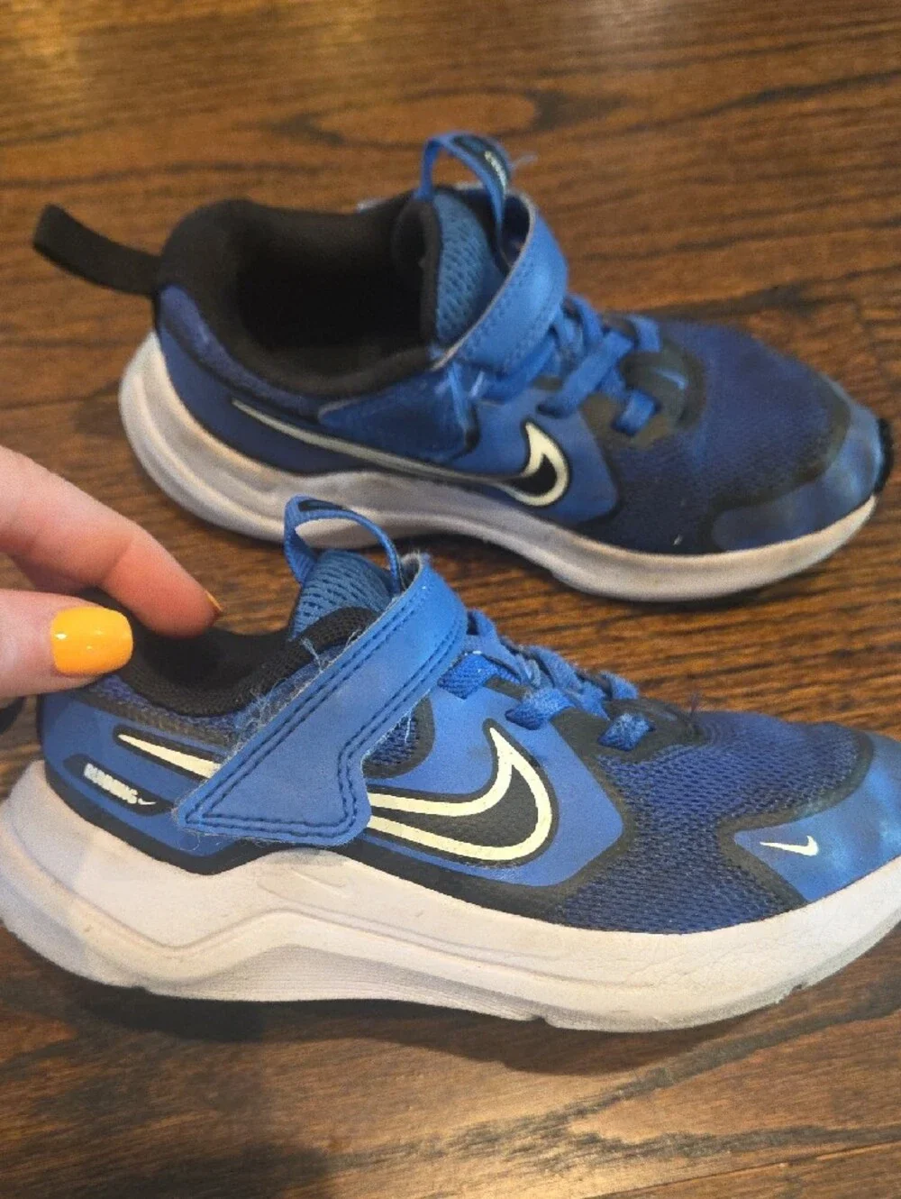 Nike Kids Royal Blue Sneakers- Boys Size 11